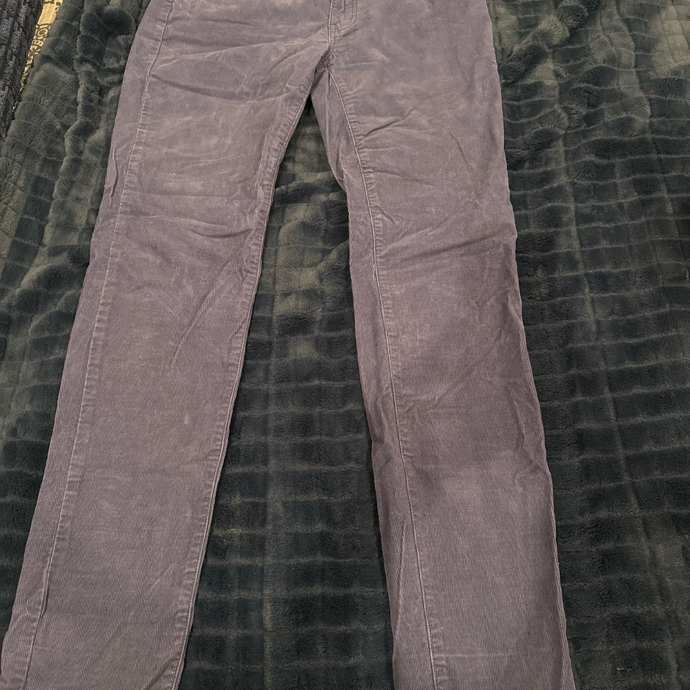 Prana Blue Corduroy Pants size 10